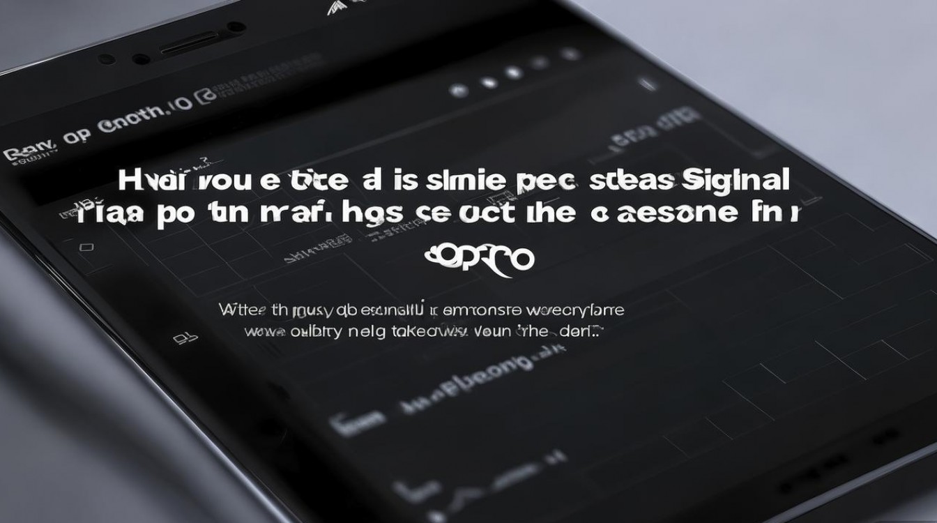 oppo手机信号差怎么找原因?教你排查解决信号问题