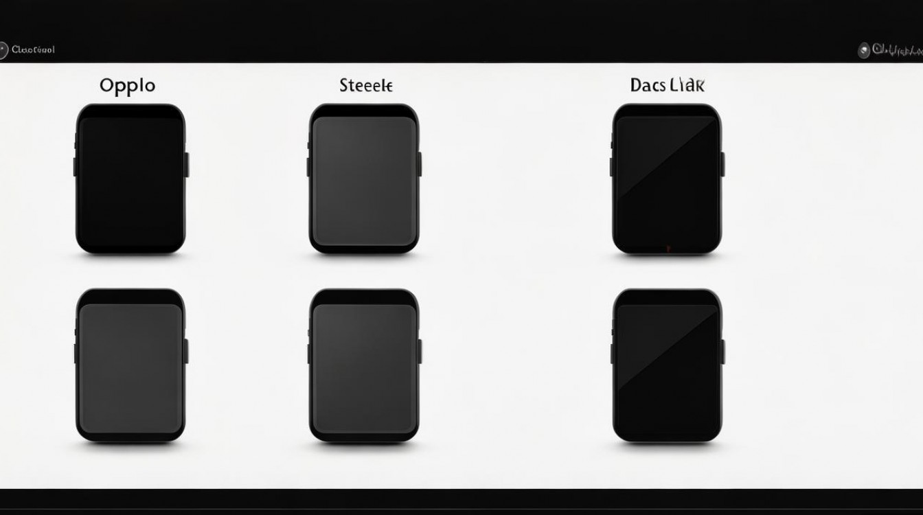 oppo手机图标怎么变黑色？系统设置里能调整吗？