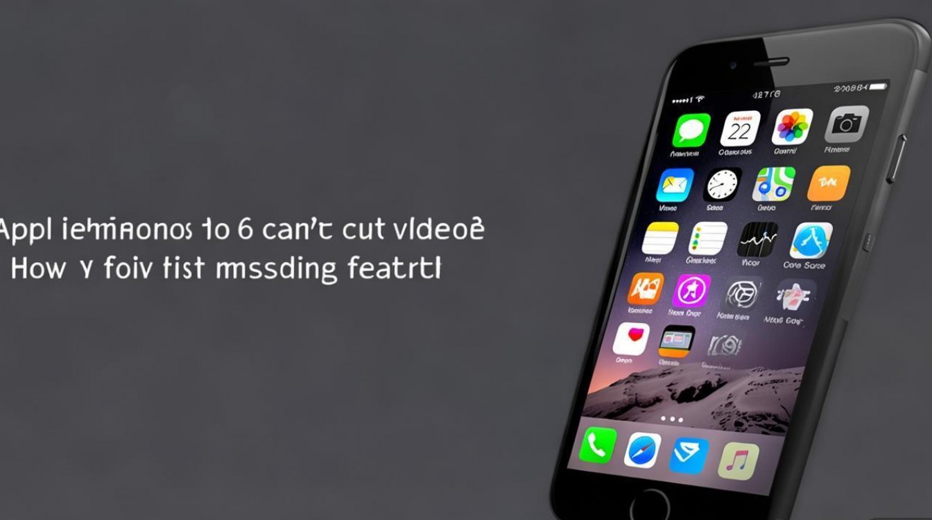 苹果6不能剪切视频？剪辑功能缺失怎么办？