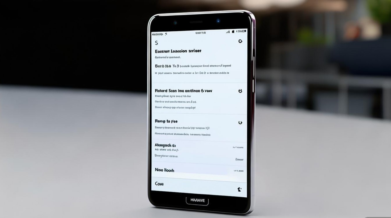 华为p10手机如何开启定位功能并实时查看位置?