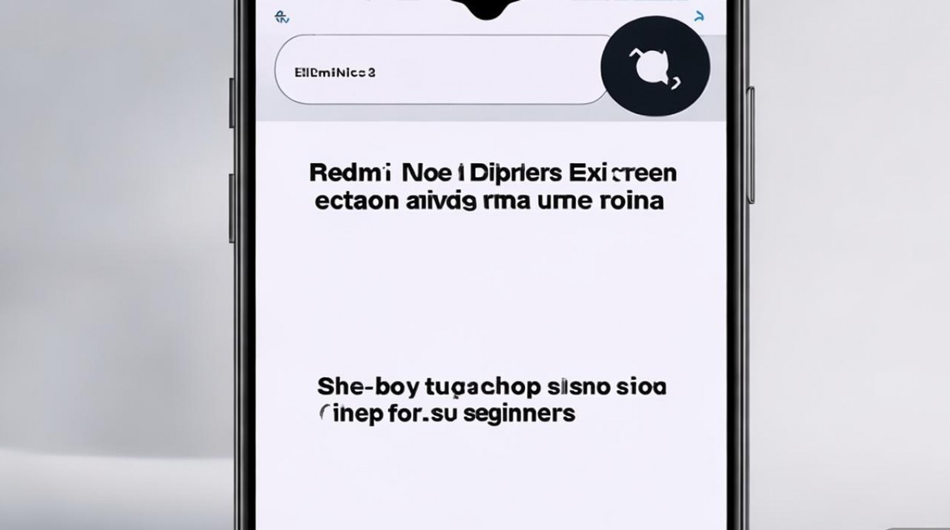 Redmi Note 12探索版录屏教程在哪?新手必看步骤详解