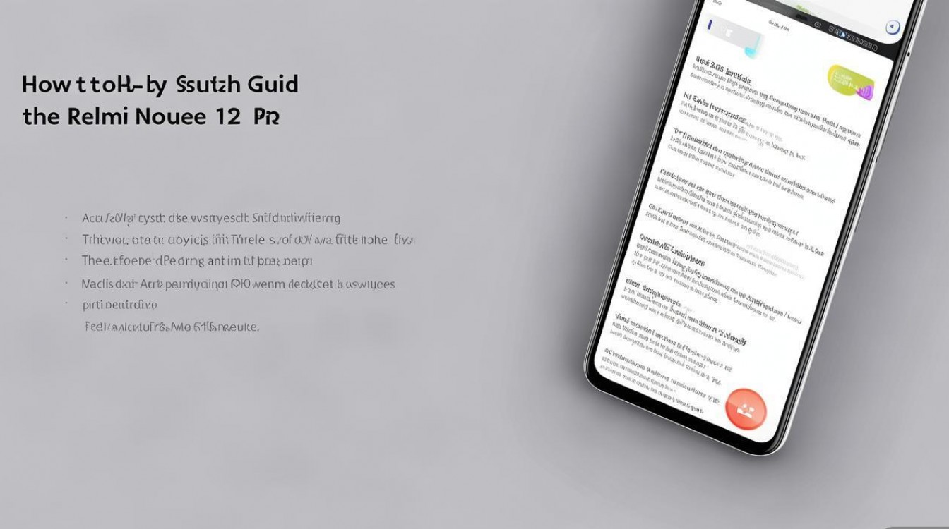 Redmi Note 12 Pro怎么换机？详细步骤有哪些？