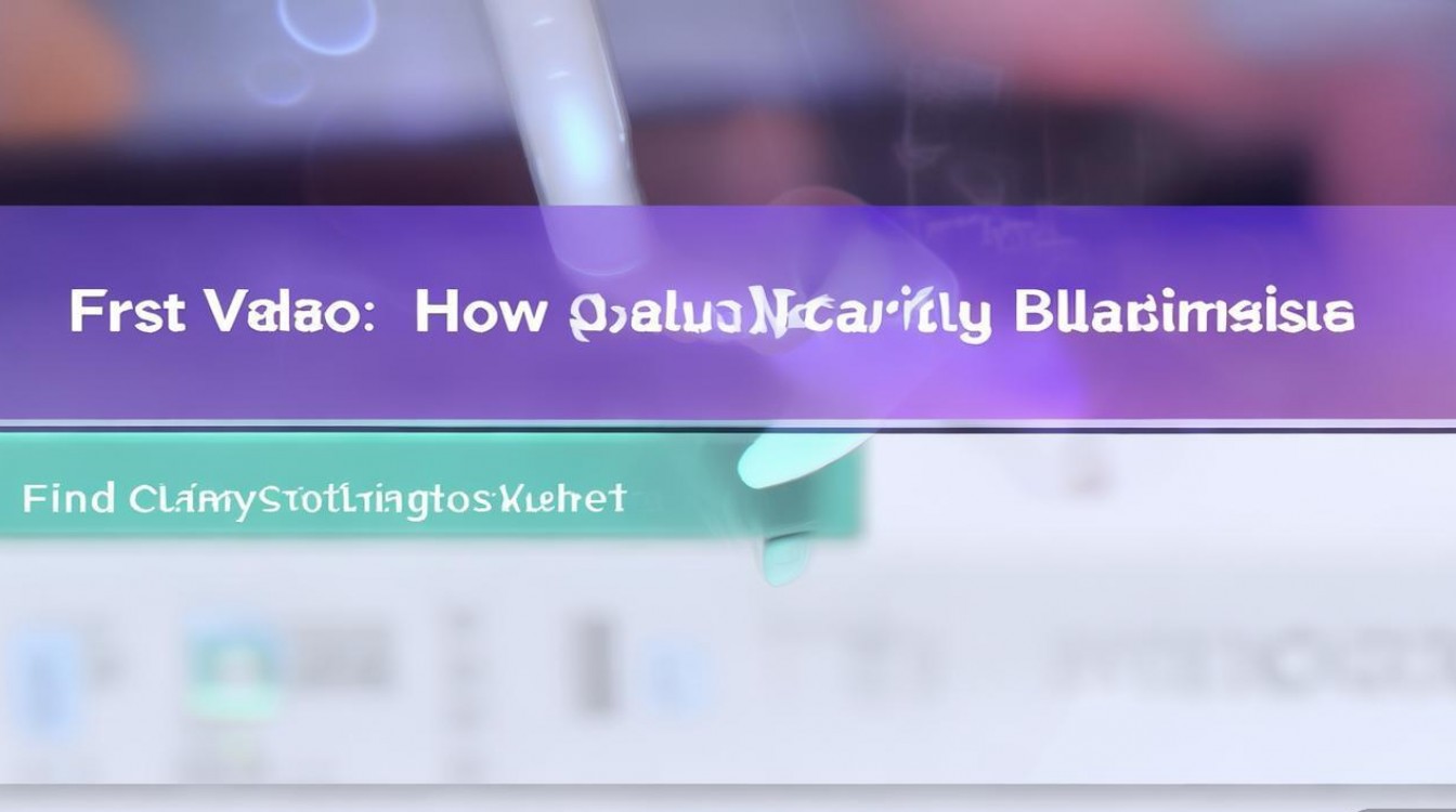 第一弹视频模糊怎么调？清晰度调节教程在哪找？