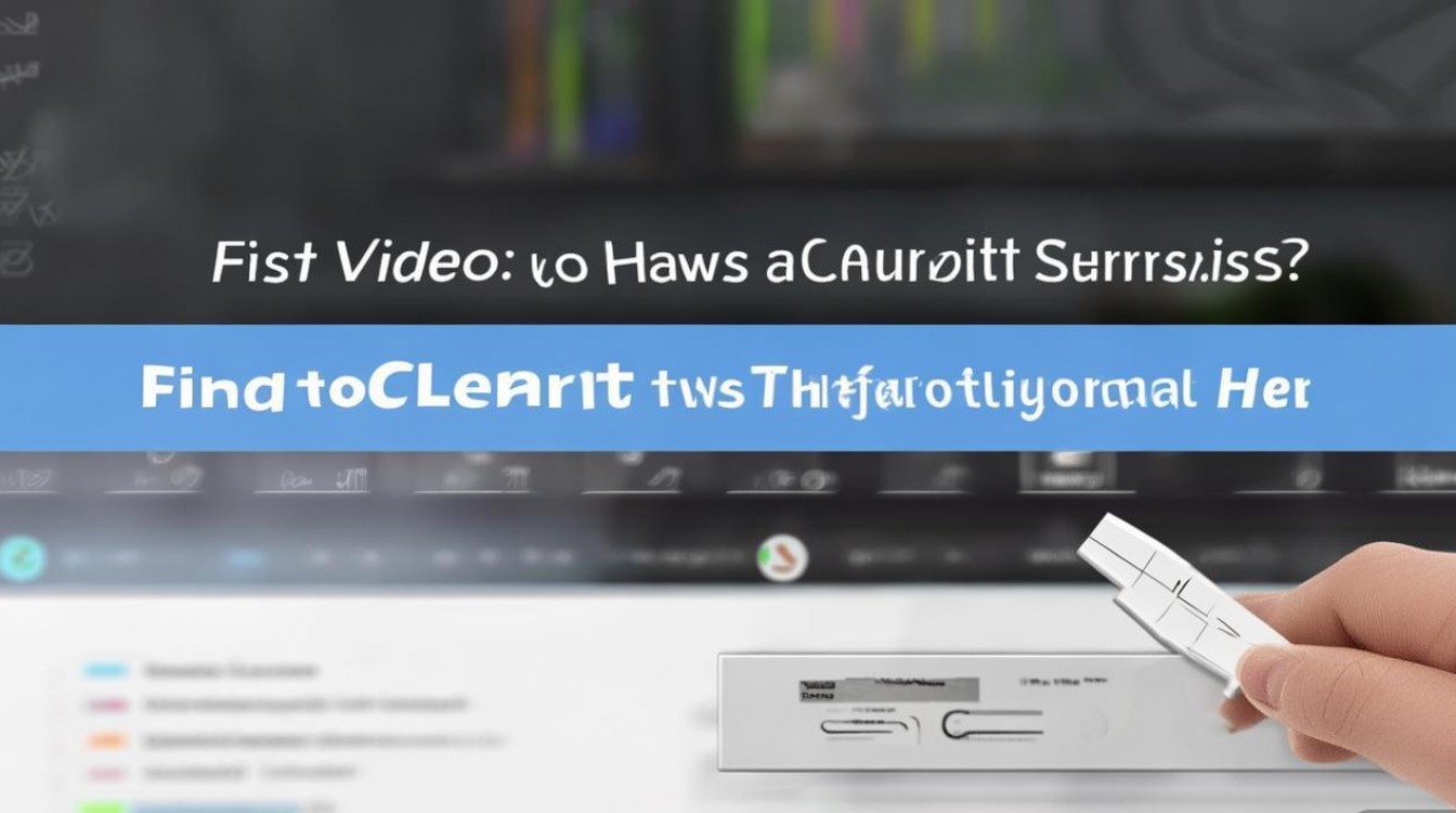 第一弹视频模糊怎么调？清晰度调节教程在哪找？