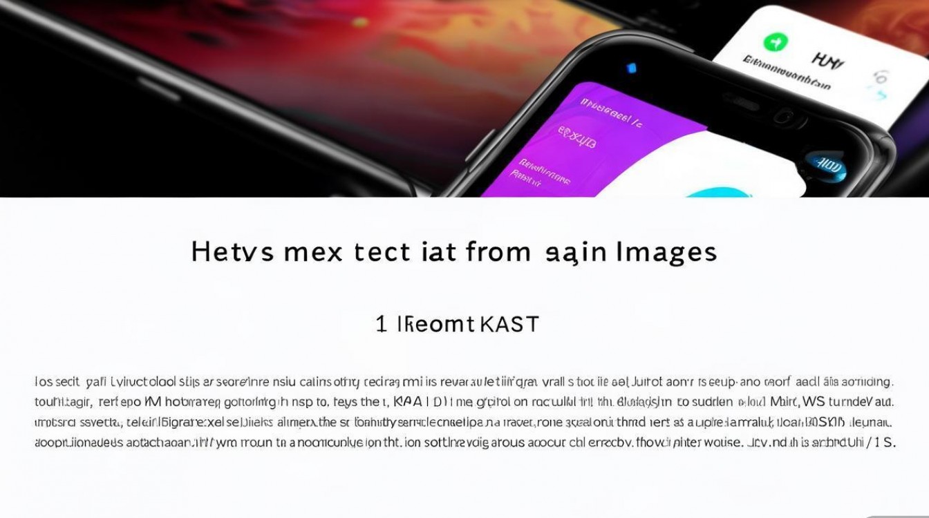 Redmi K40S怎么提取图片中的文字？方法步骤详解