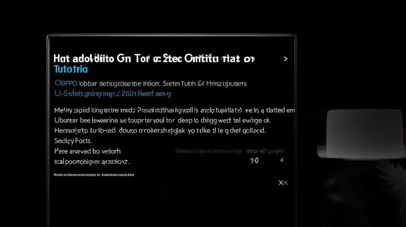 OPPO手机字体大小怎么调整？系统设置里能换字体吗？