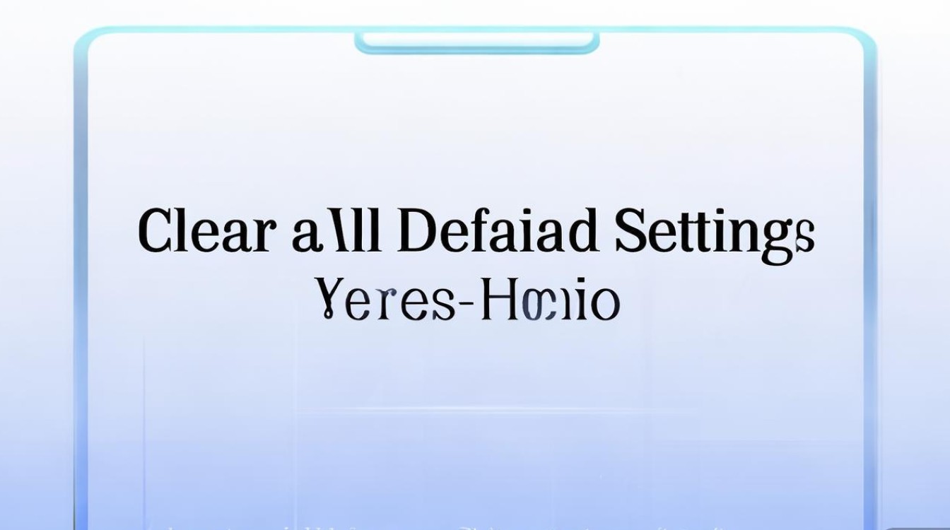 vivo手机如何清除所有默认设置？详细步骤是什么？