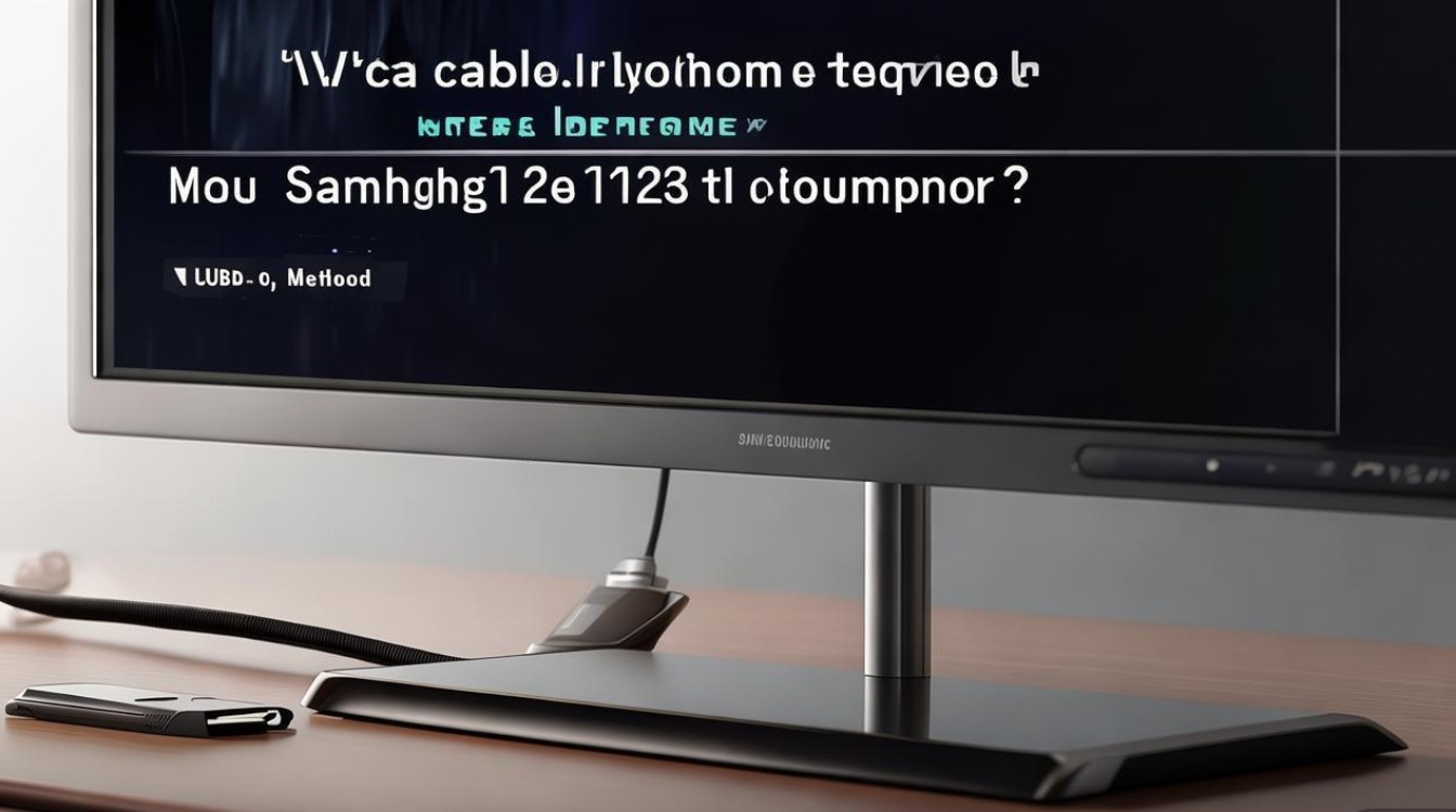 三星19152连接电脑需要用什么线或方法?