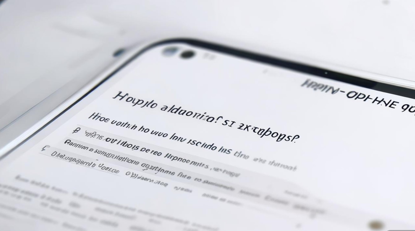 oppo手机字体怎么调小?设置里找不到调整入口怎么办?