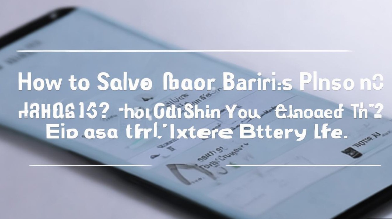 三星手机耗电太快怎么办?教你几招轻松解决电池续航问题