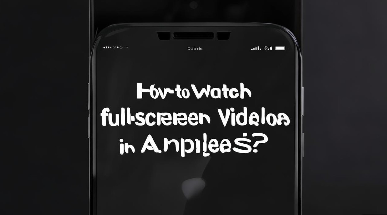 苹果5s怎么才能看全屏视频?