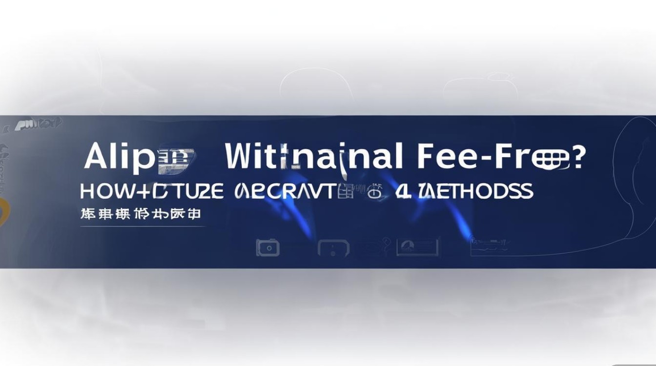 支付宝提现免手续费?这4招具体怎么操作?