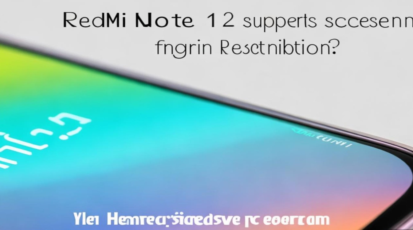 红米Note 12支持屏幕指纹识别吗?