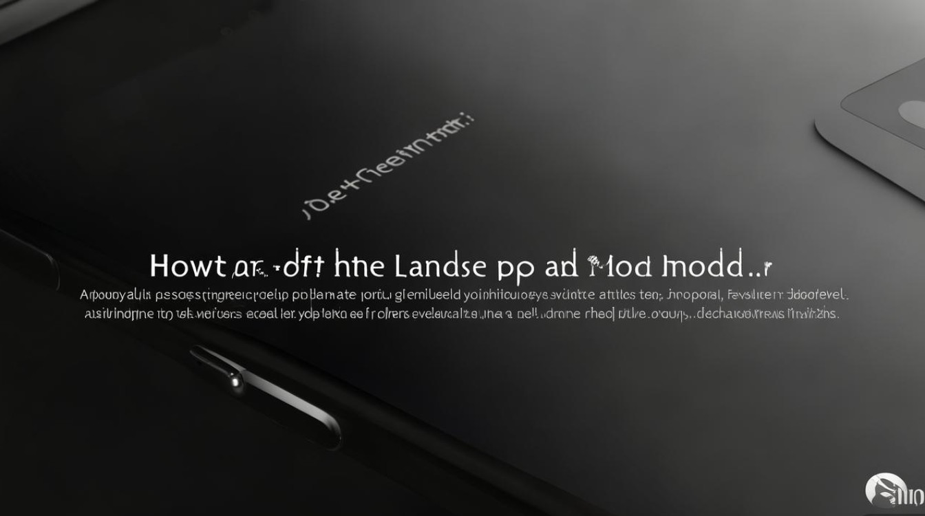 苹果6s怎么关闭横屏模式?