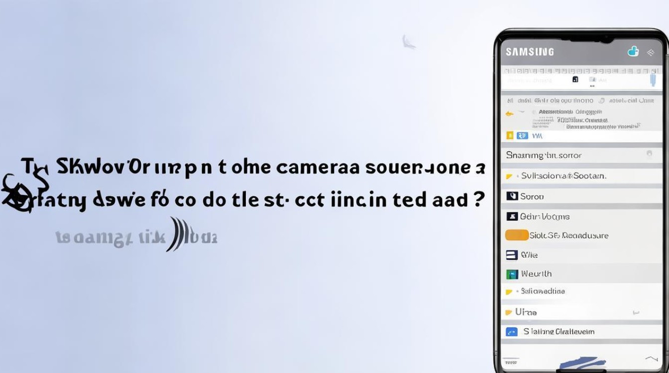 三星手机相机怎么关闭拍照声音？设置里找不到开关怎么办？