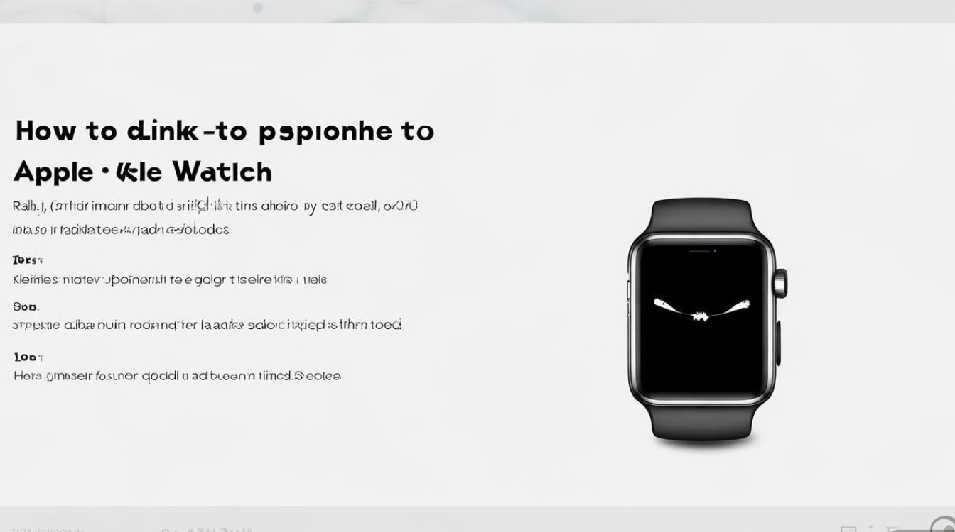 手机怎么链接苹果手表？新手详细步骤在这里！