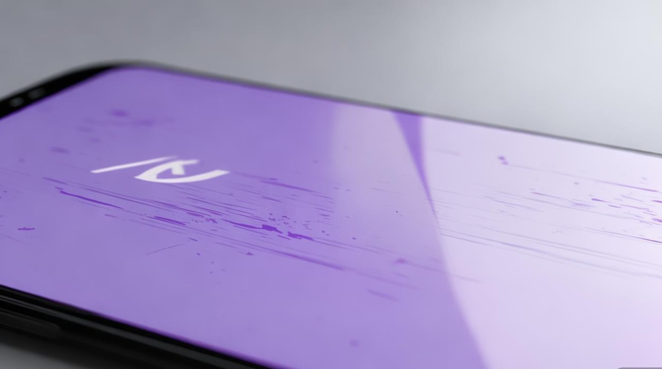 VIVO X7Plus手机内屏出现紫色痕迹是什么原因导致的?