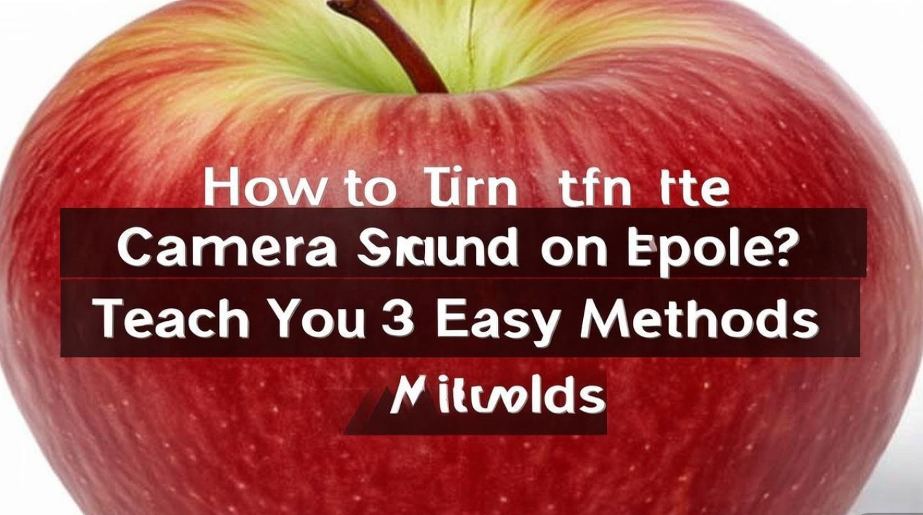 苹果拍照声音关不掉怎么办?教你3种方法轻松解决!