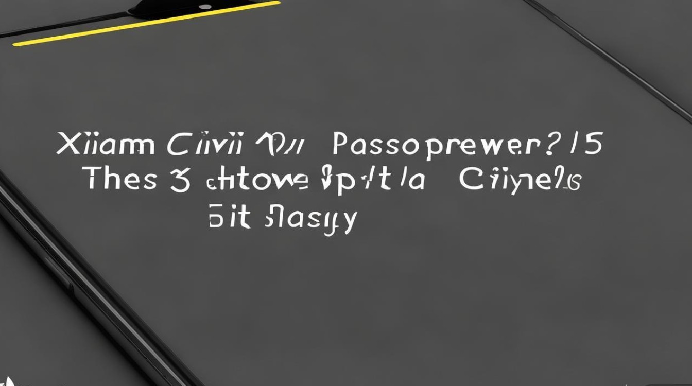 Xiaomi Civi 1S密码忘了怎么办?这3种方法能帮你轻松解决!