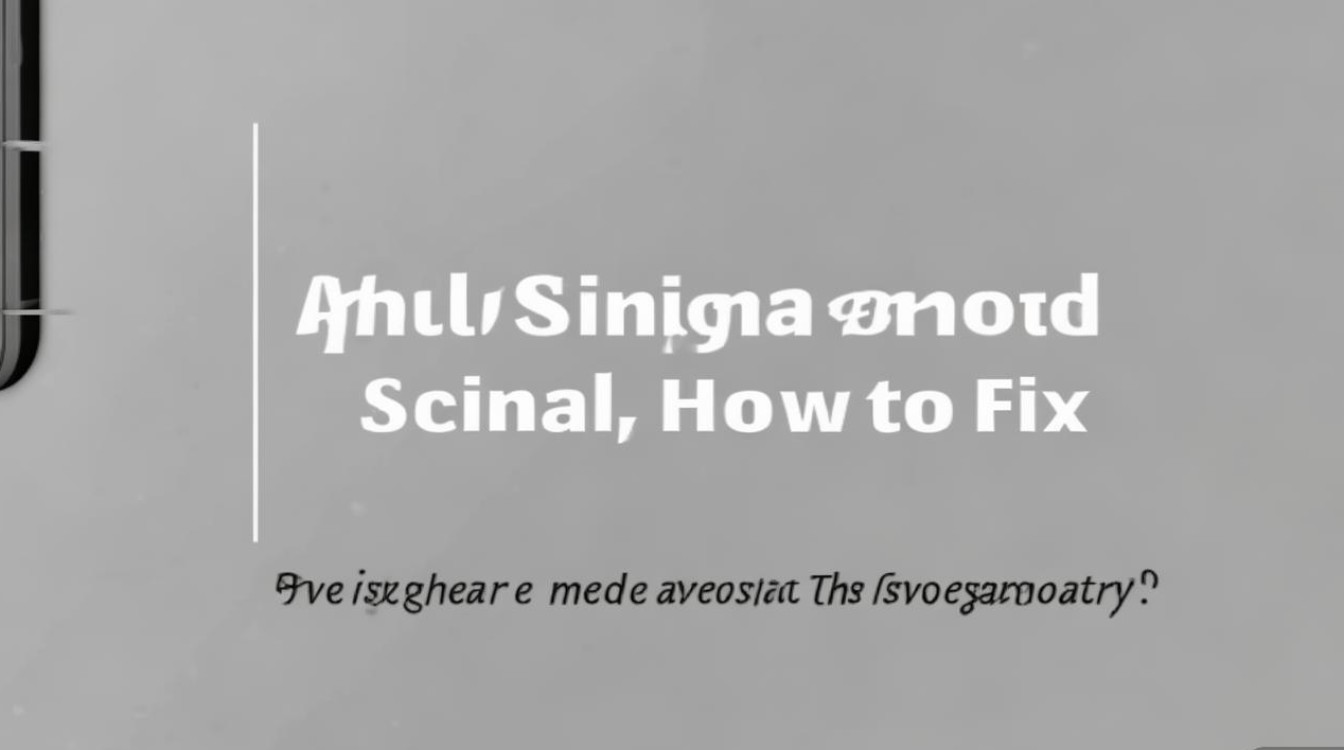 苹果信号改成安卓后信号差,怎么解决?