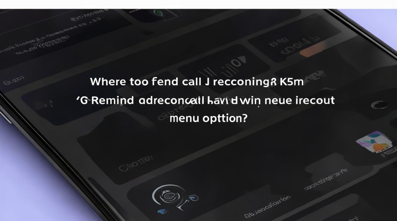 Redmi K50电竞版通话录音在哪找?没菜单选项怎么录?