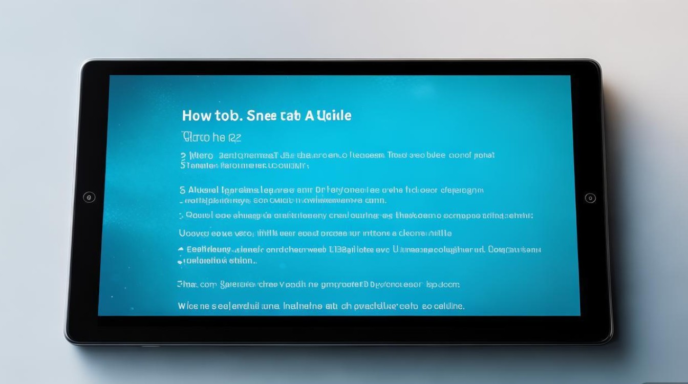 华为揽阅m2怎么截图?新手操作步骤详解