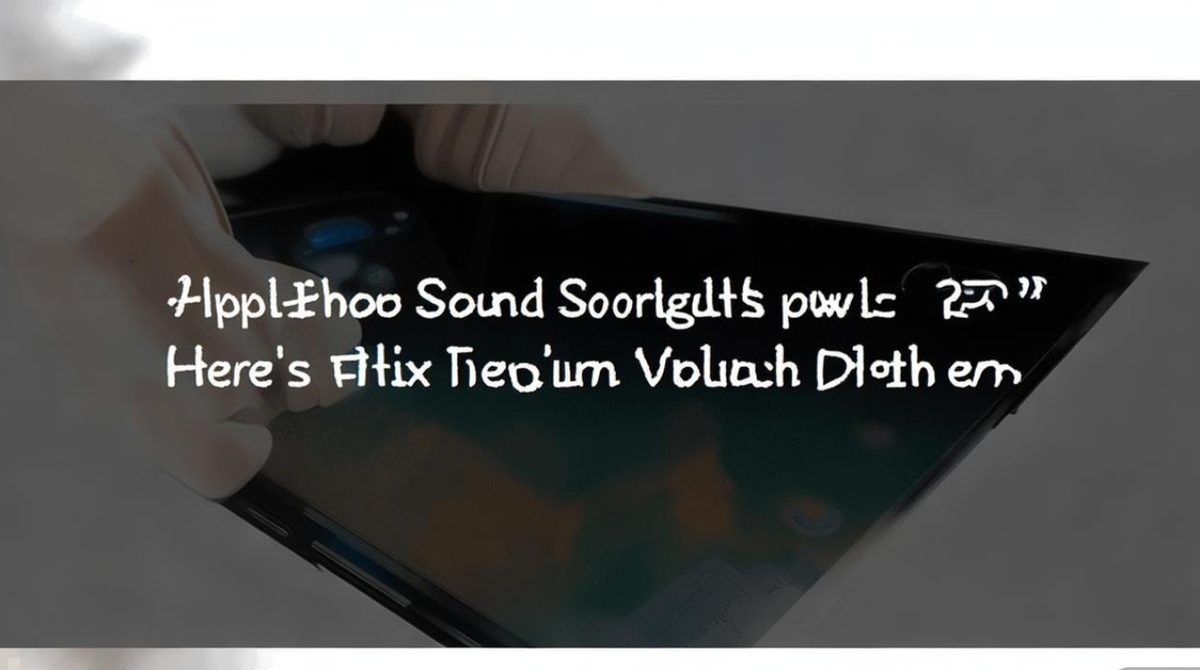 苹果手机声音突然变小怎么办?教你快速解决音量问题