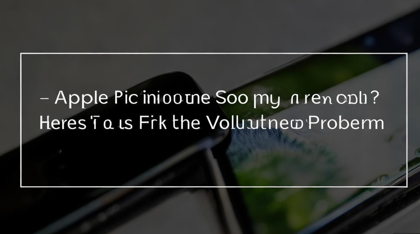 苹果手机声音突然变小怎么办?教你快速解决音量问题