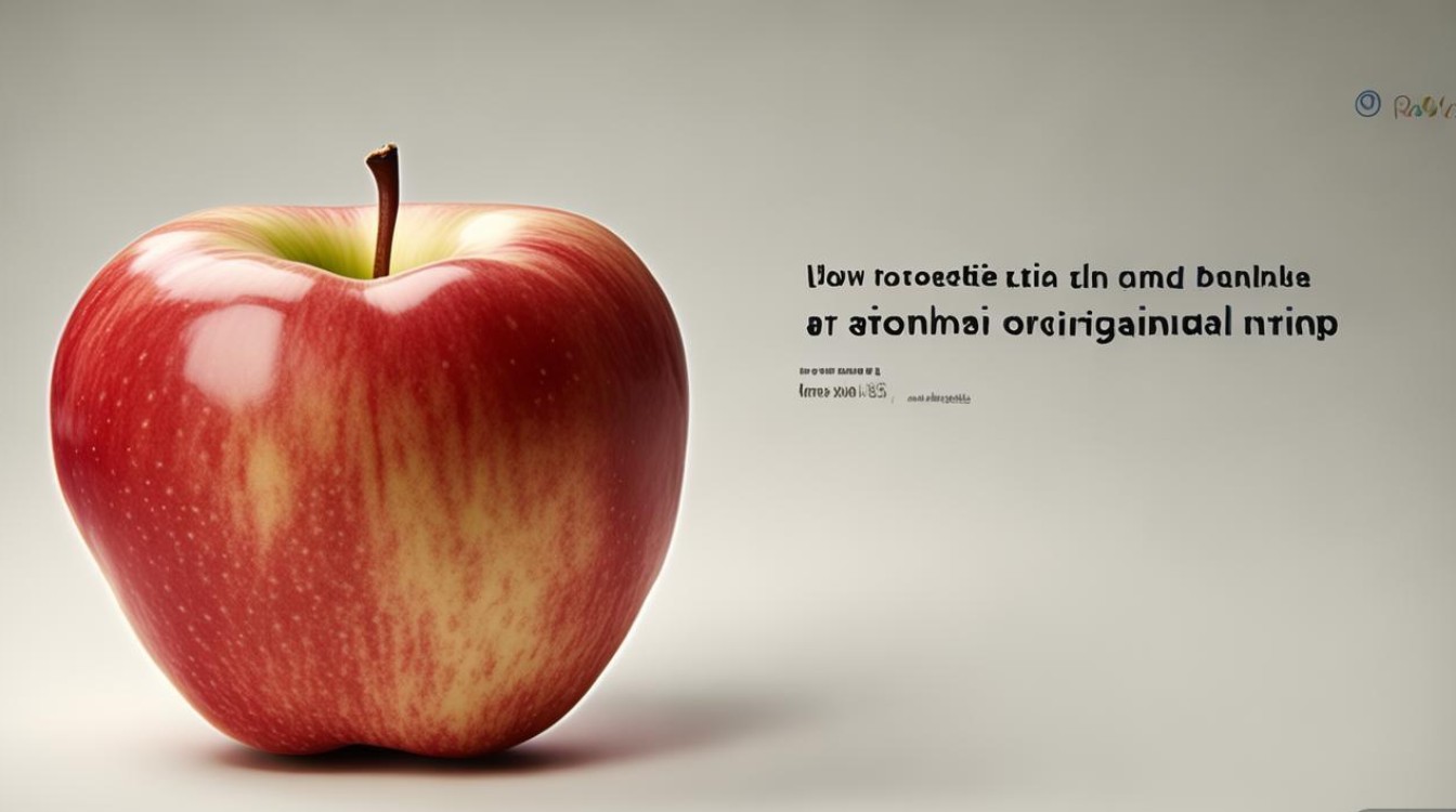 苹果弯曲变形了，怎么处理才能恢复原状？