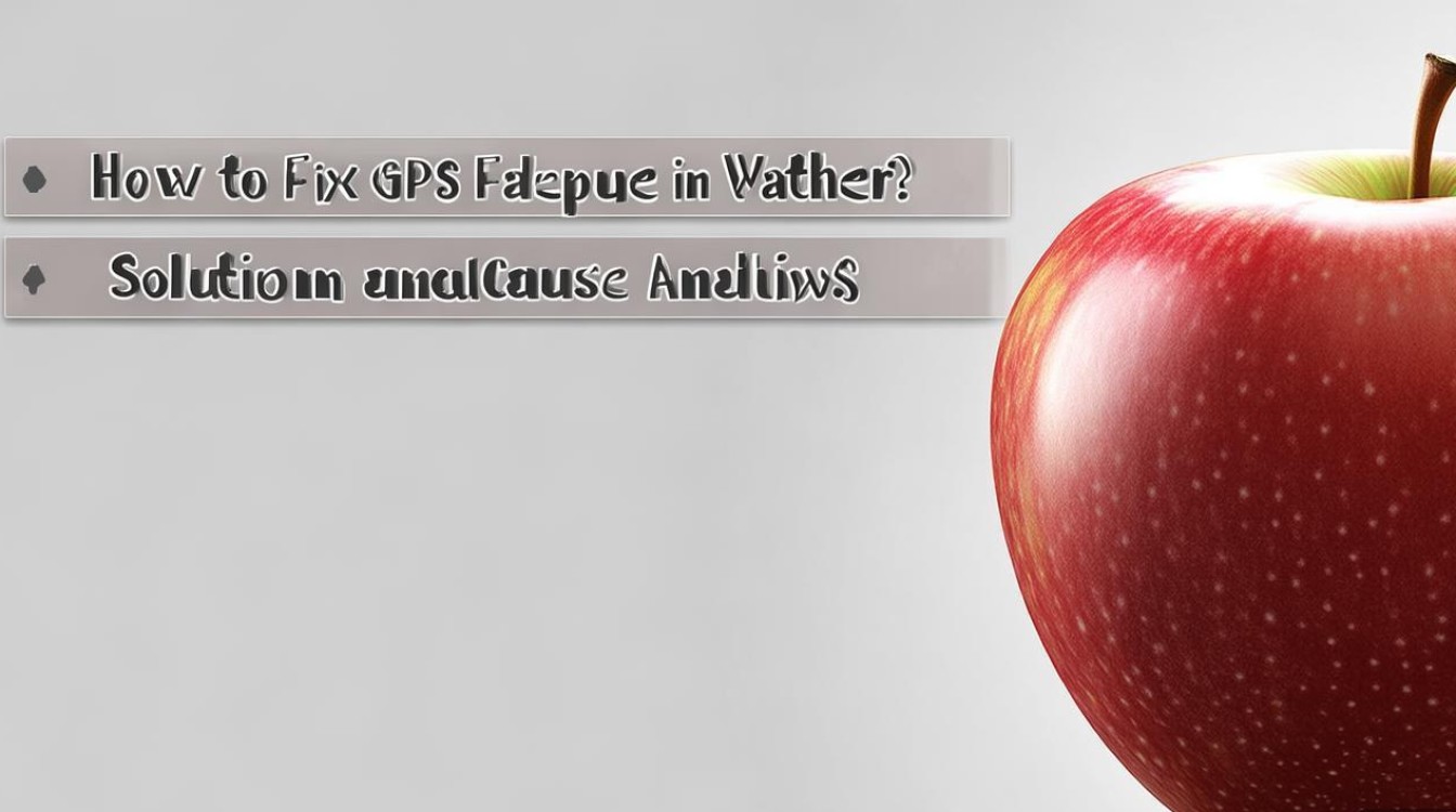 苹果天气怎么不定位失败？解决方法与原因分析