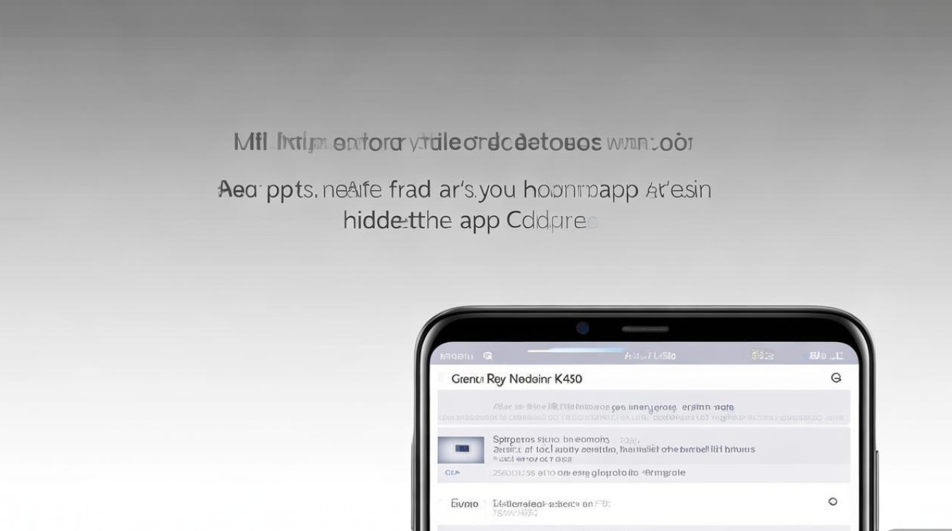 Redmi K50至尊版隐藏应用软件方法在哪找？