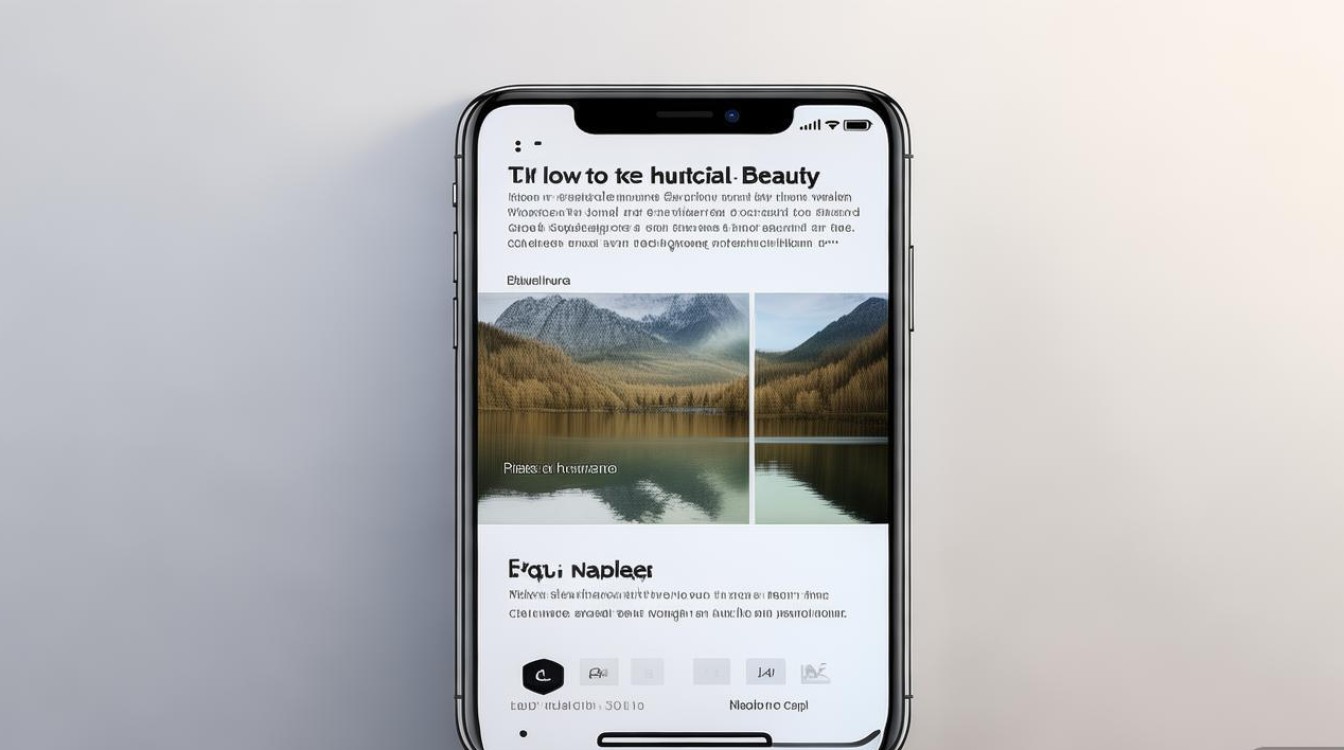 苹果手机怎么拍出自然美颜？新手必学技巧分享
