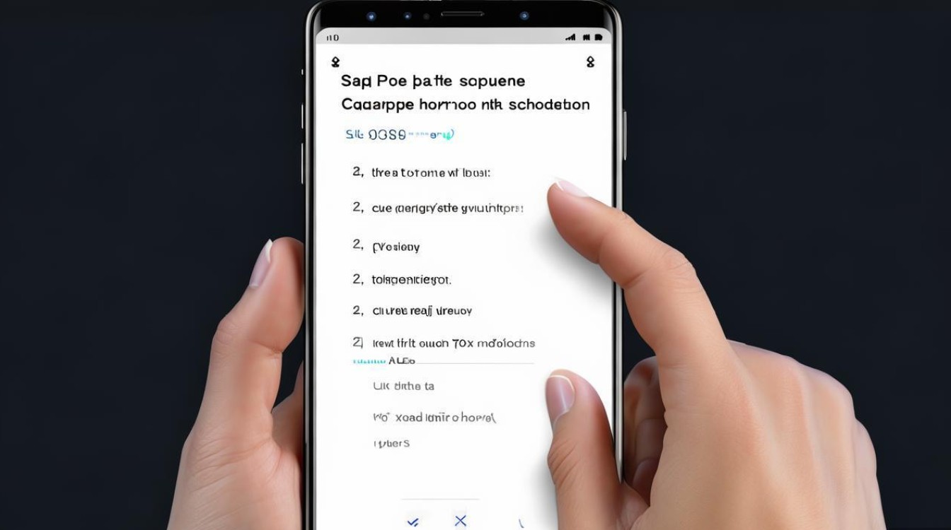 三星手机如何截取超长页面截图？