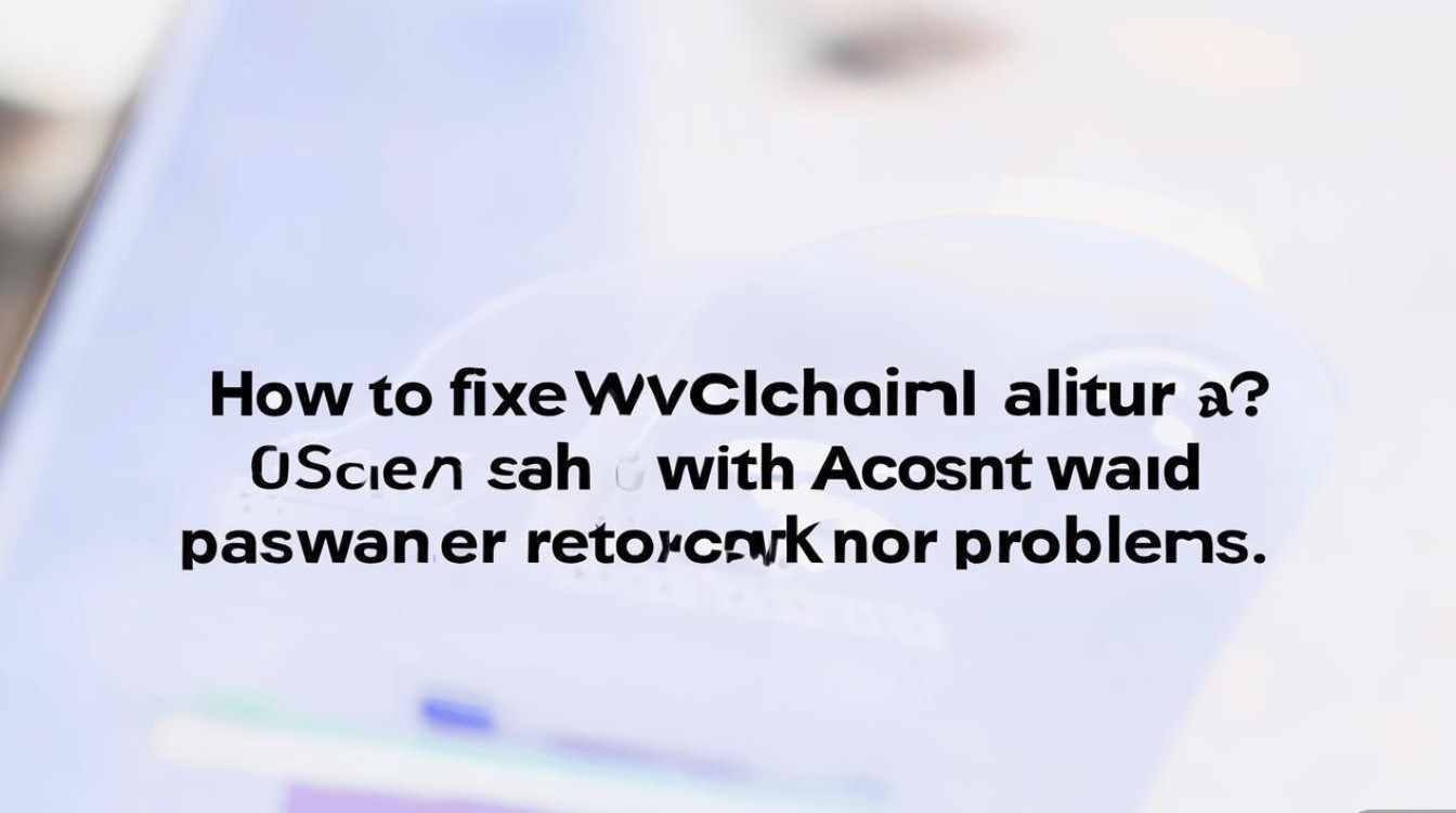 苹果手机微信登录失败怎么办?账号密码错误或网络问题怎么解决?