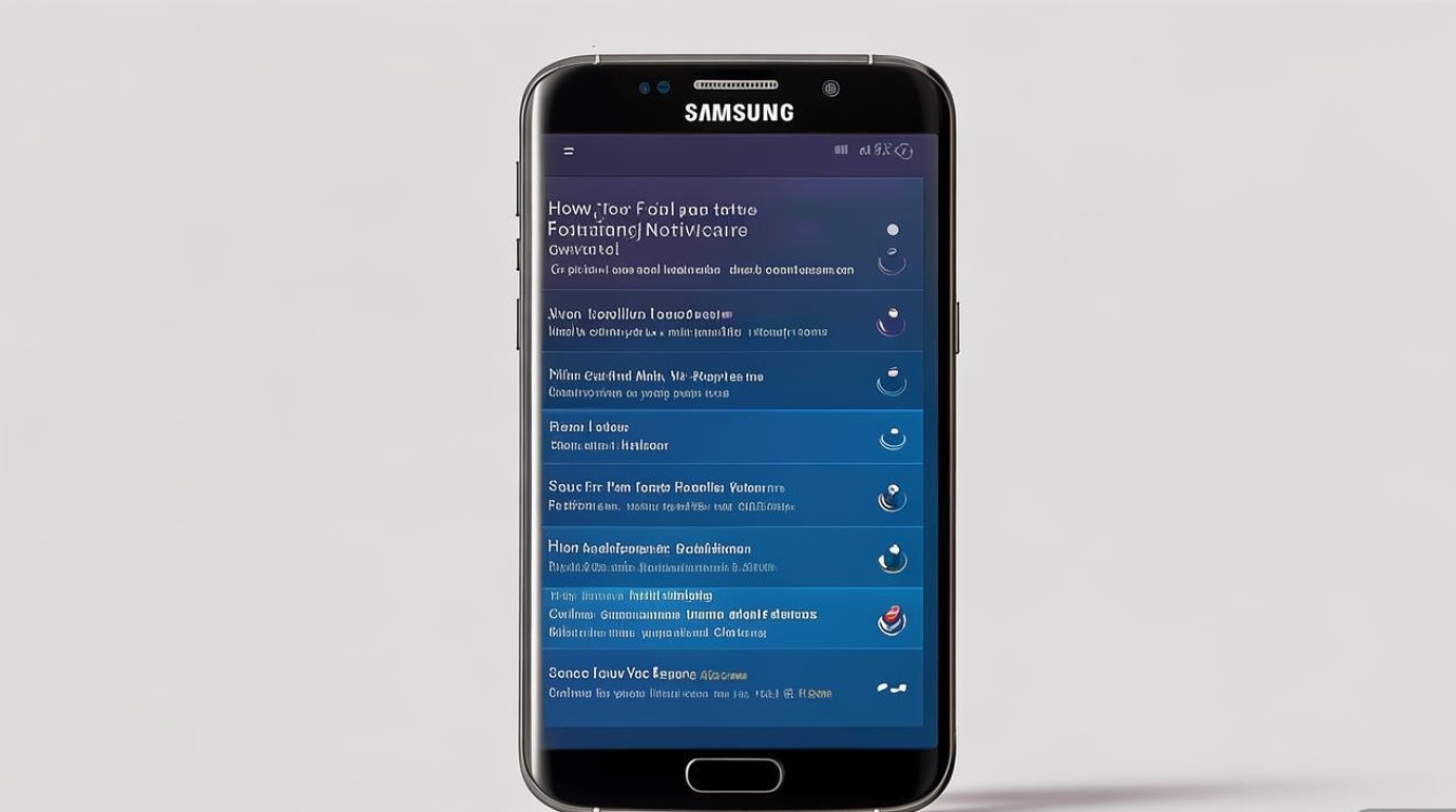 三星S7手机怎么开启浮动通知功能？