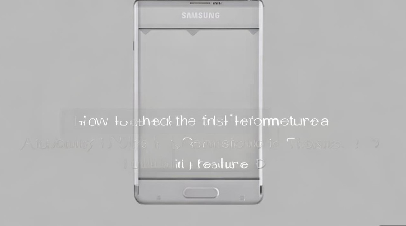 三星Note4怎么看手机温度?有自带功能吗?