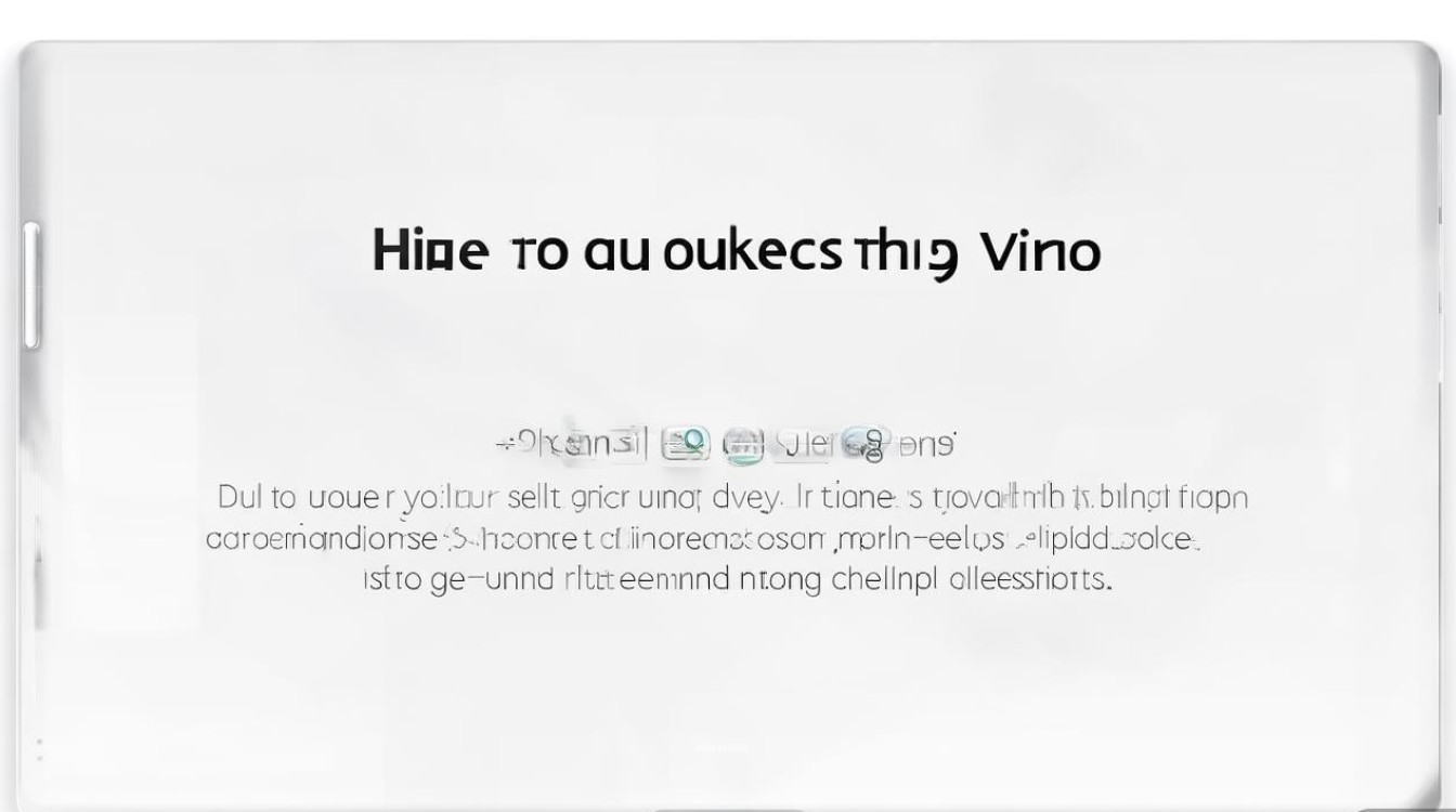 vivox9怎么隐藏解除？全面教程与注意事项详解