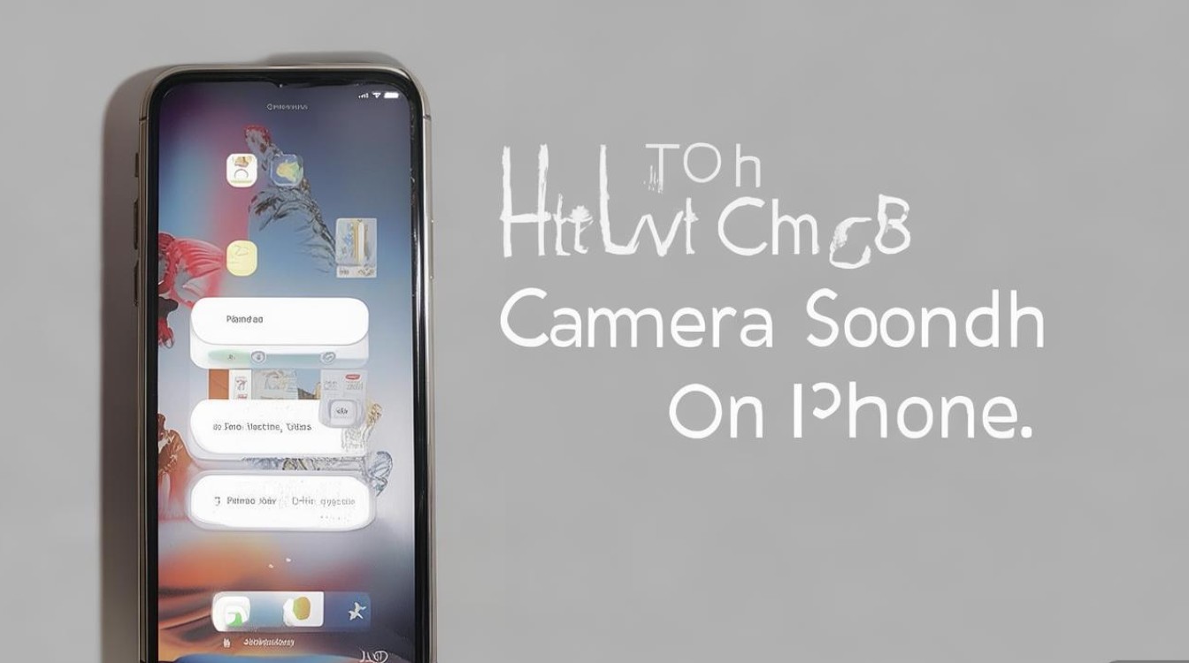 苹果手机如何更改相机拍照声音？