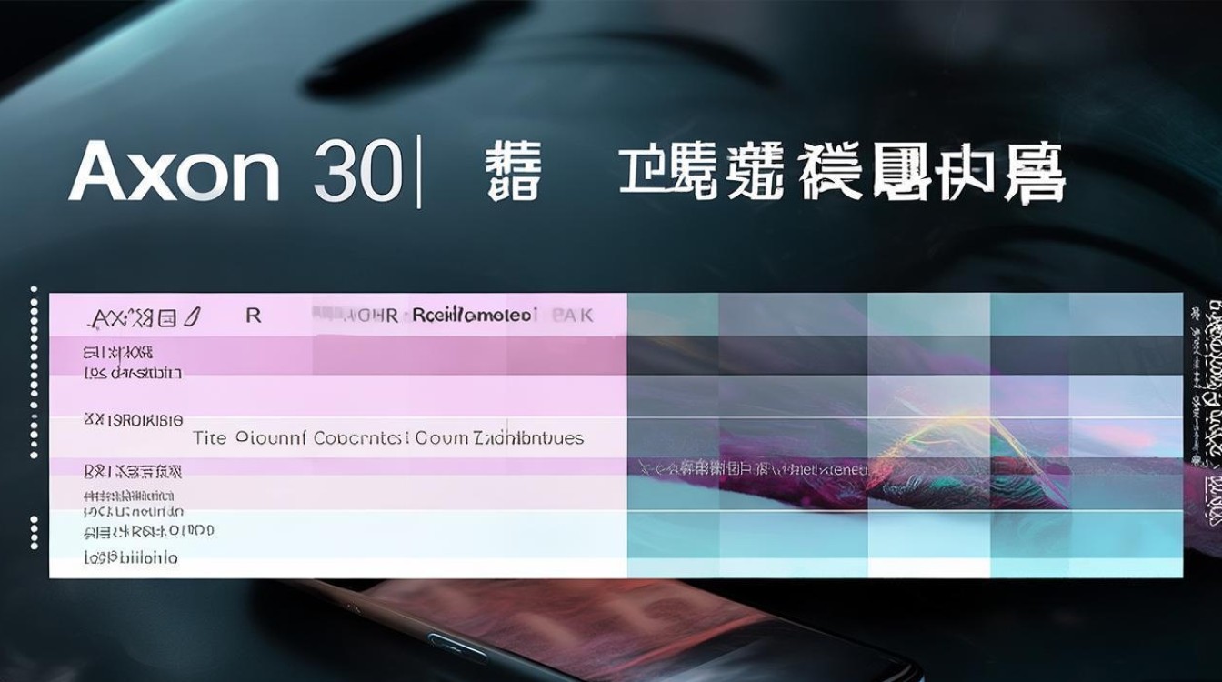 中兴Axon 30屏下版值不值得买？优缺点全面对比分析