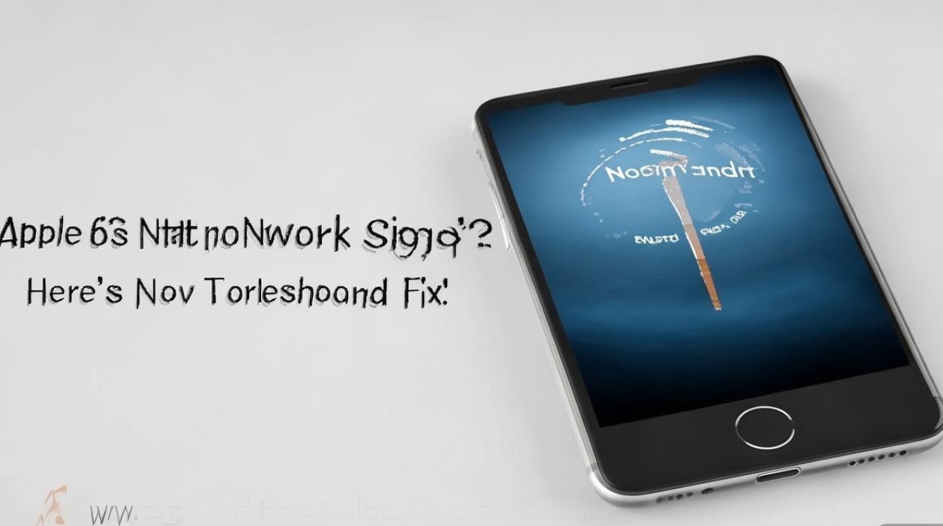 苹果6s无网络信号怎么办？教你排查解决！