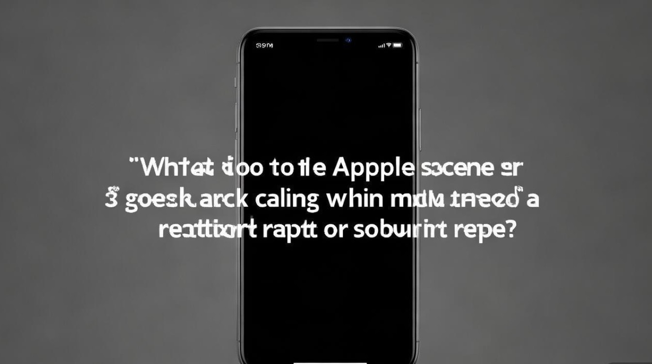 苹果8打电话通黑屏怎么办？重启或维修能解决吗？