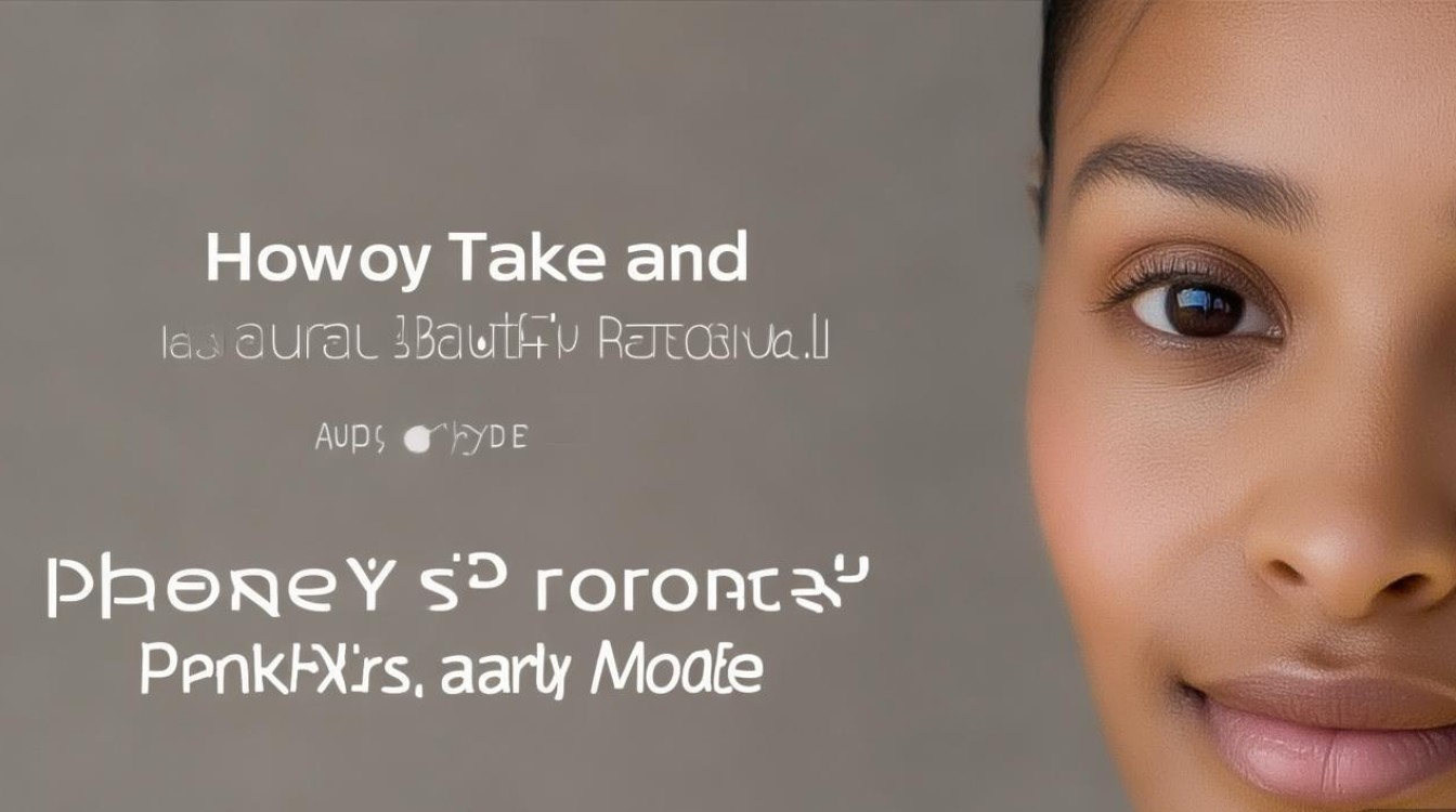 苹果X人像模式拍照怎么拍出自然好看的美颜效果？