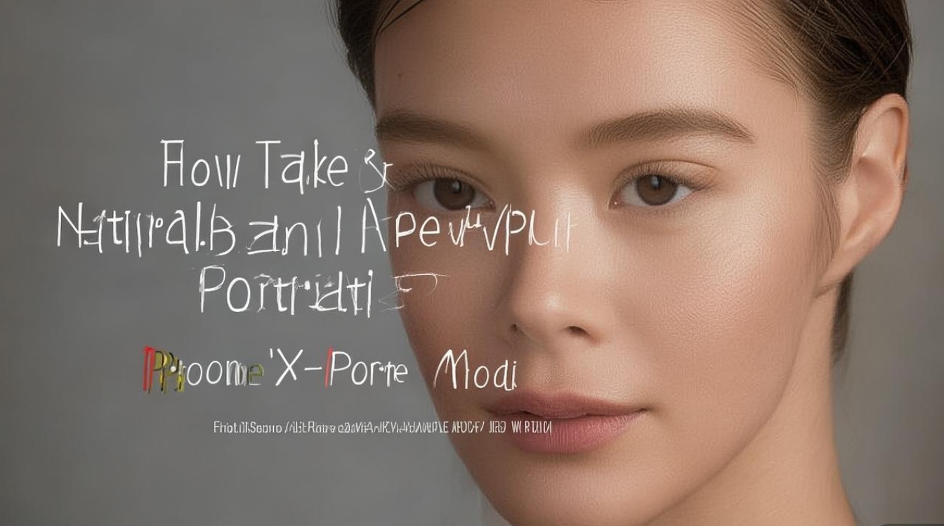 苹果X人像模式拍照怎么拍出自然好看的美颜效果？