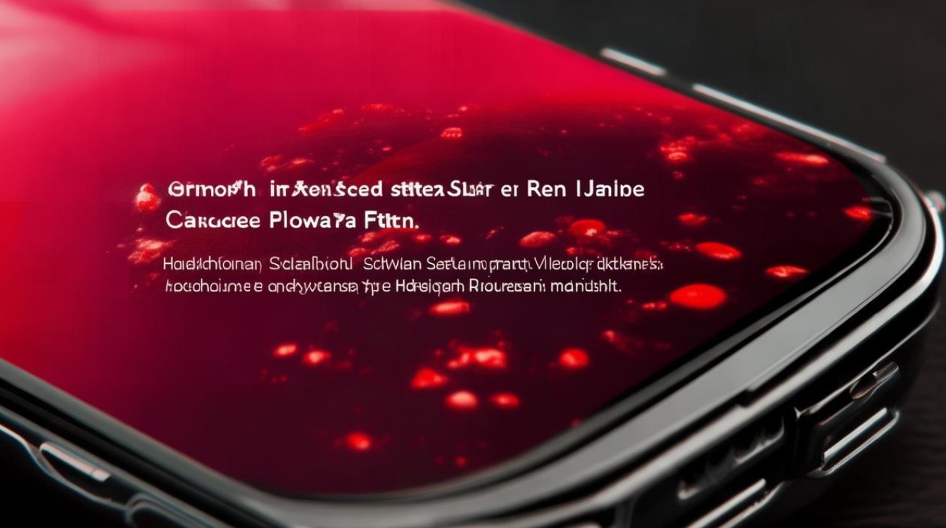 苹果手机X屏幕发红是什么原因导致的？