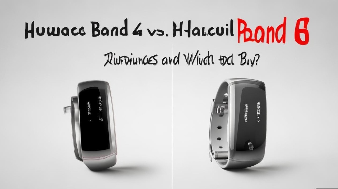 华为手环4和6区别在哪？哪款更值得买？