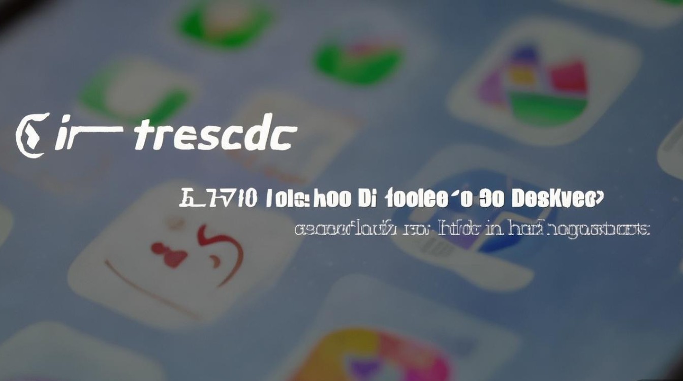 vivo手机怎么在桌面建文件夹？快速整理图标技巧