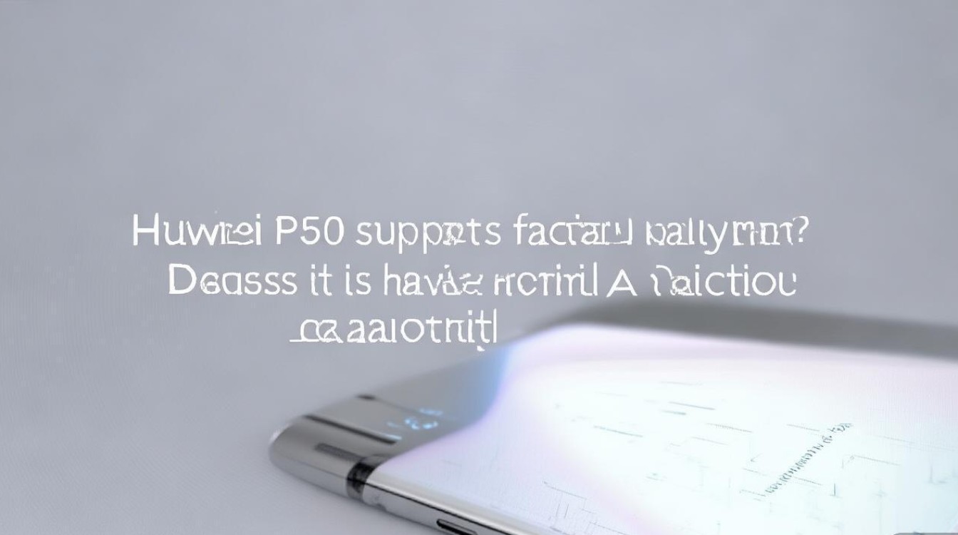 华为P50支持人脸支付吗?有人脸识别功能吗?