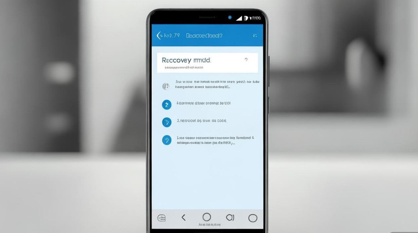 华为手机进入recovery界面后如何正确操作恢复？