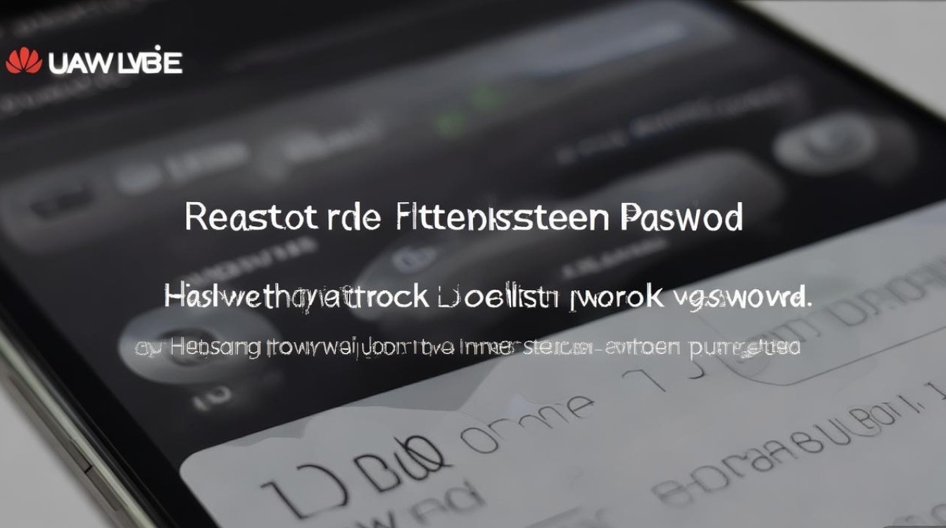 华为手机忘记锁屏密码怎么清除？