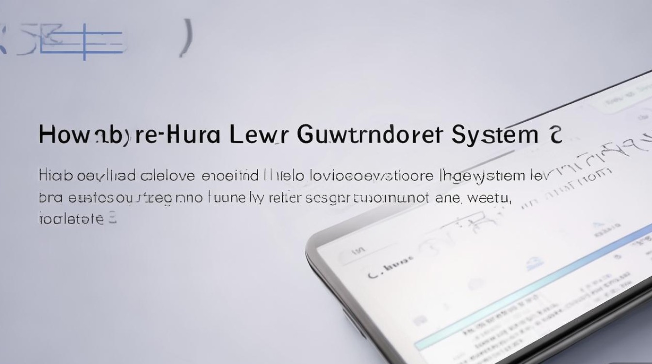 华为手机系统更新后怎么还原?还原后数据会丢失吗?